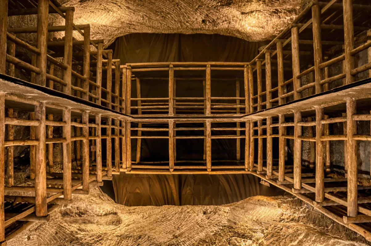 Technisches Museum, ein Bergwerk unter dem Museum
